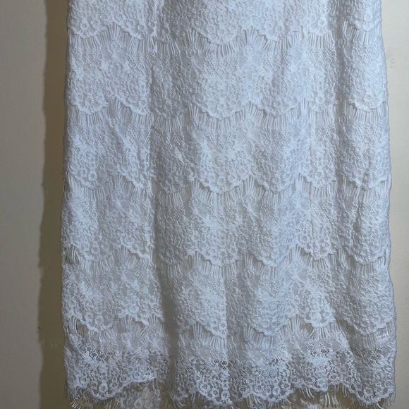 Free People Cora Daydreamer Lace Dress in White Sz. Large NWT - Picture 8 of 13